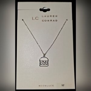 Lauren Conrad Silvertone 🍔 Necklace